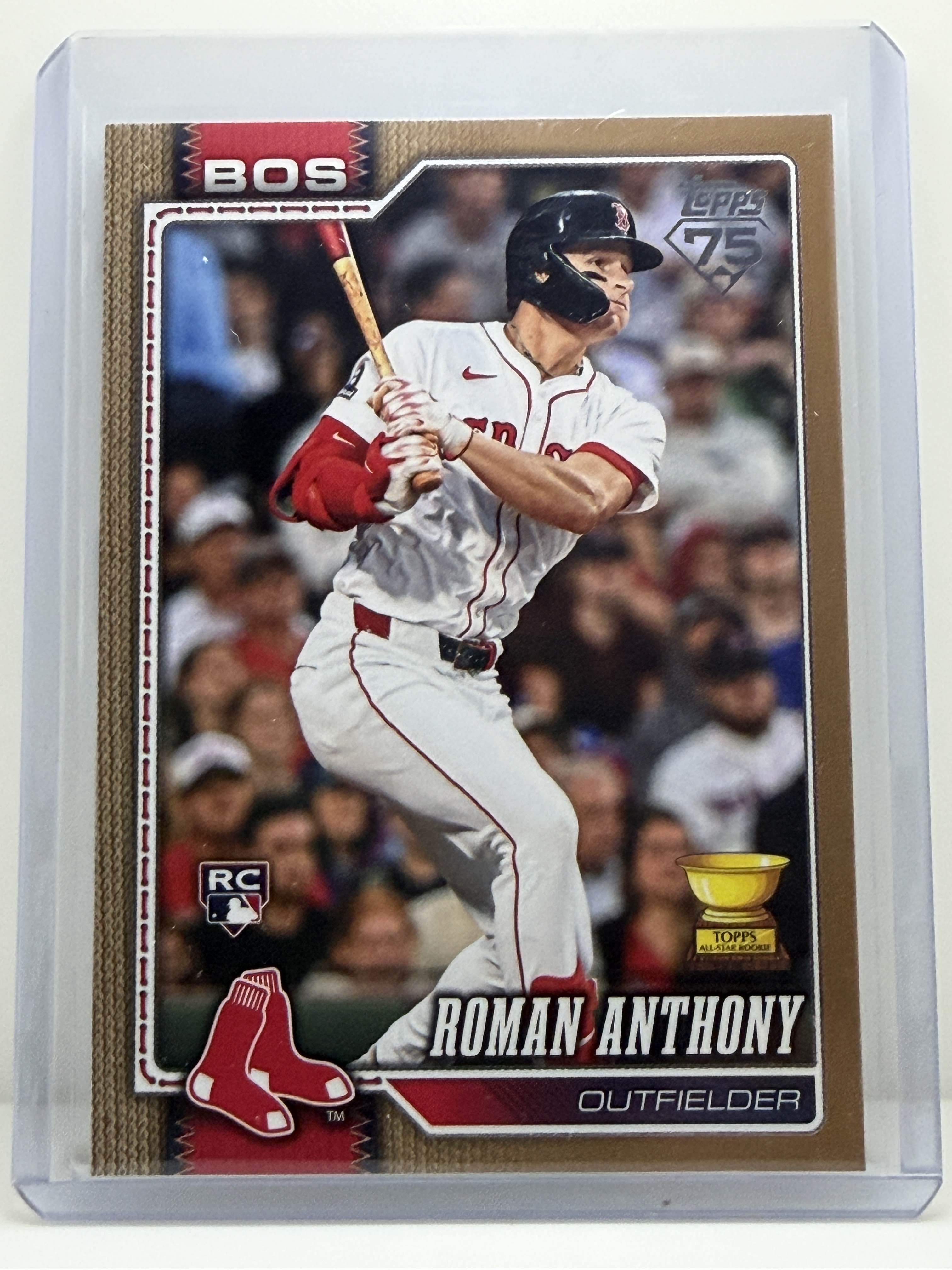 Roman Anthony 2026 Topps Series 1 Gold /2026 Rookie