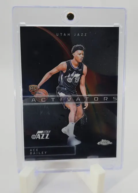 Ace Bailey 2025-26 Topps Chrome Basketball - Activators