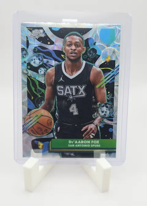 De'Aaron Fox 2025-26 Topps Cosmic Chrome Basketball #123