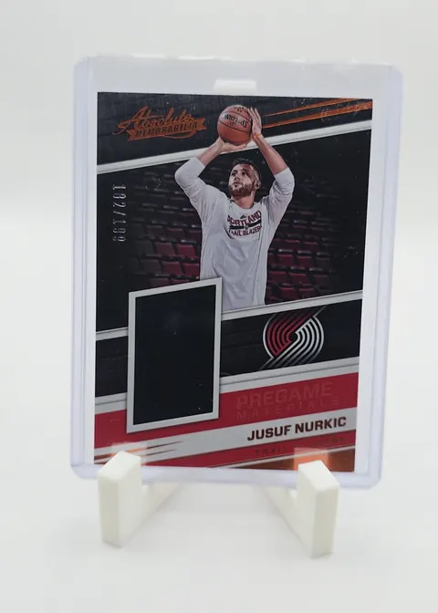 Jusuf Nurkic Panini Absolute Memorabilia - Pregame Materials
