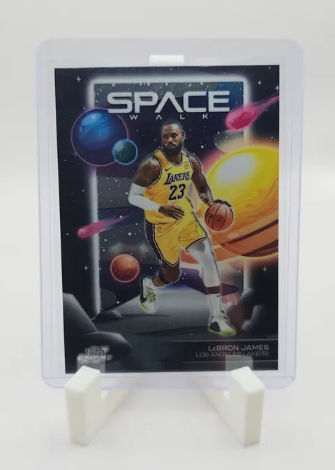 LeBron James 2025-26 Topps Cosmic Chrome Basketball - Space Walk #SW-1