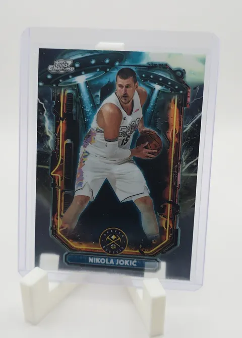Nikola Jokic 2025-26 Topps Cosmic Chrome Basketball - Extraterrestrial Talent #ET-4
