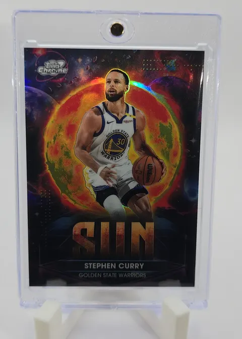 Stephen Curry 2025-26 Topps Cosmic Chrome Basketball - SUN