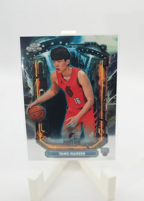 Yang Hansen 2025-26 Topps Cosmic Chrome Basketball - Extraterrestrial Talent #ET-21